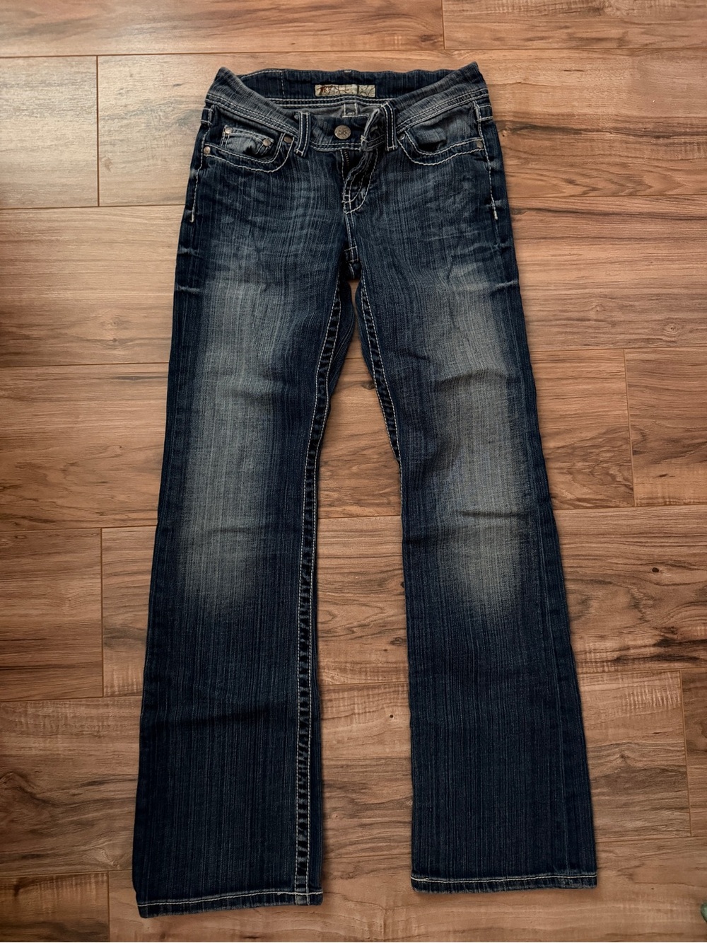 BKE Kate Women's Dark Wash Jeans - Blue